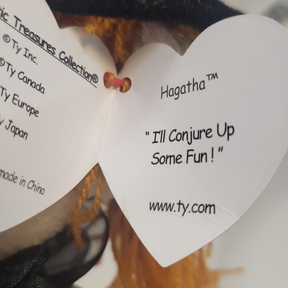 Ty bear named Hagatha - Picture 3 of 3